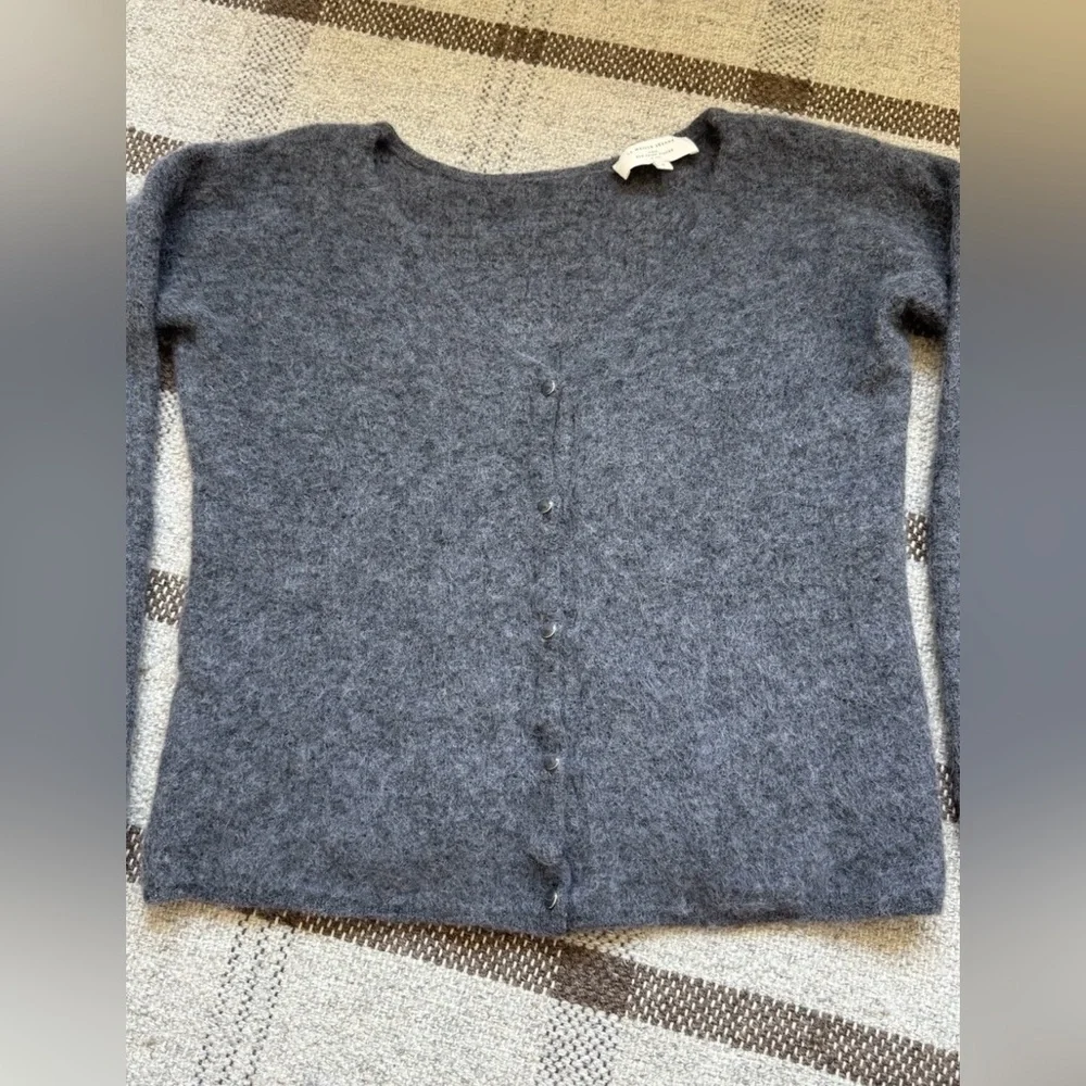 Sezane Barry V-Neck Sweater XS - Charcoal Grey - Picture 2 of 12